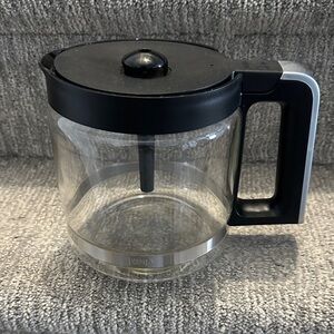 Ninja Coffee Carafe with Black and Silver Accents